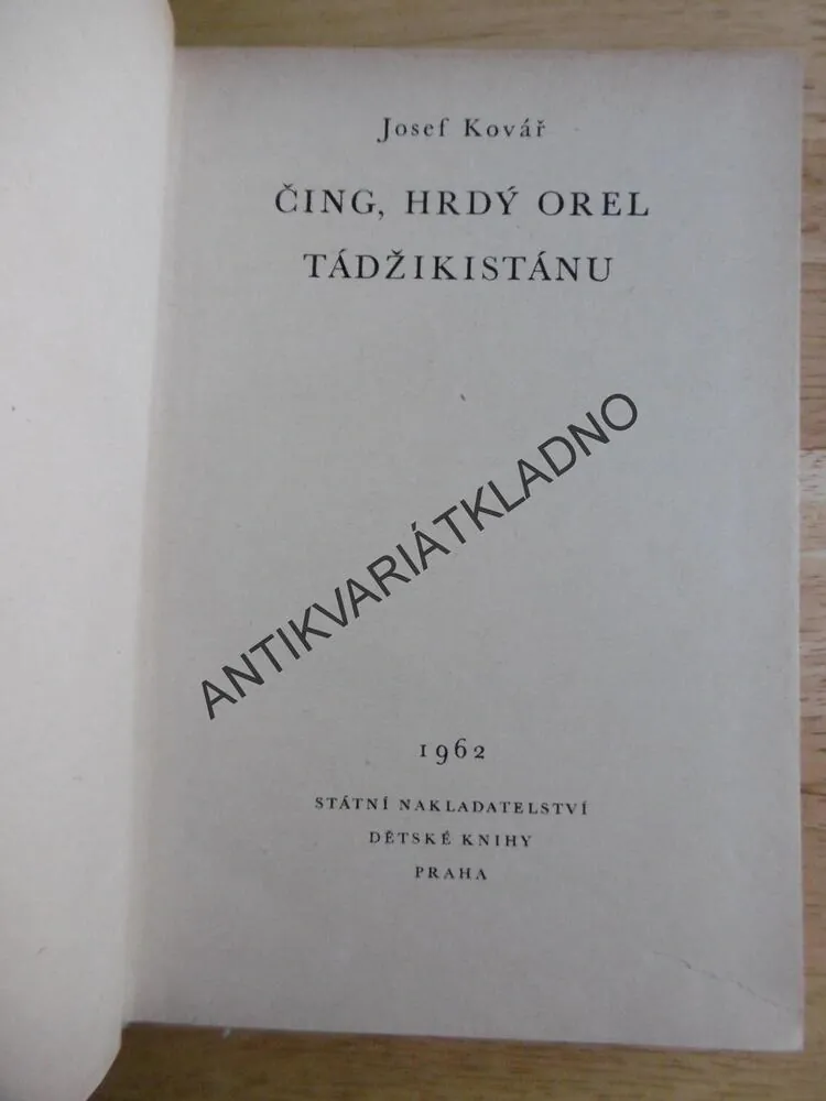 KOD 61 - ČING, HRDÝ OREL TÁDŽIKISTÁNU, JOSEF KOVÁŘ, BURIAN
