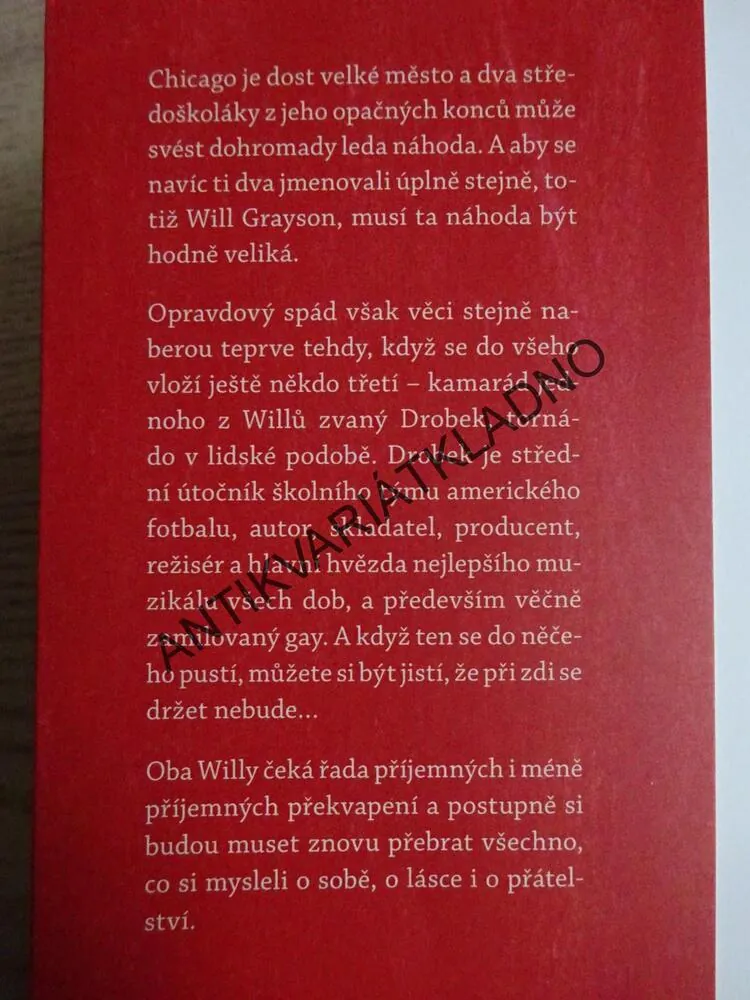 WILL GRAYSON, JOHN GREEN, BESTSELLER, **an