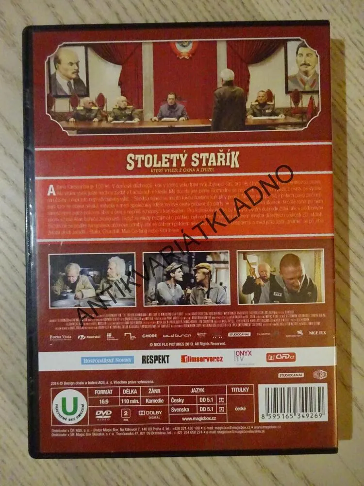 STOLETÝ STAŘÍK,  DVD FILM