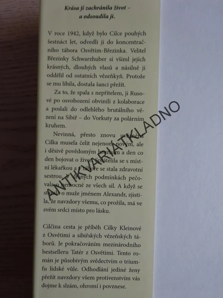 CILČINA CESTA, HEATHER MORRISOVÁ,*an