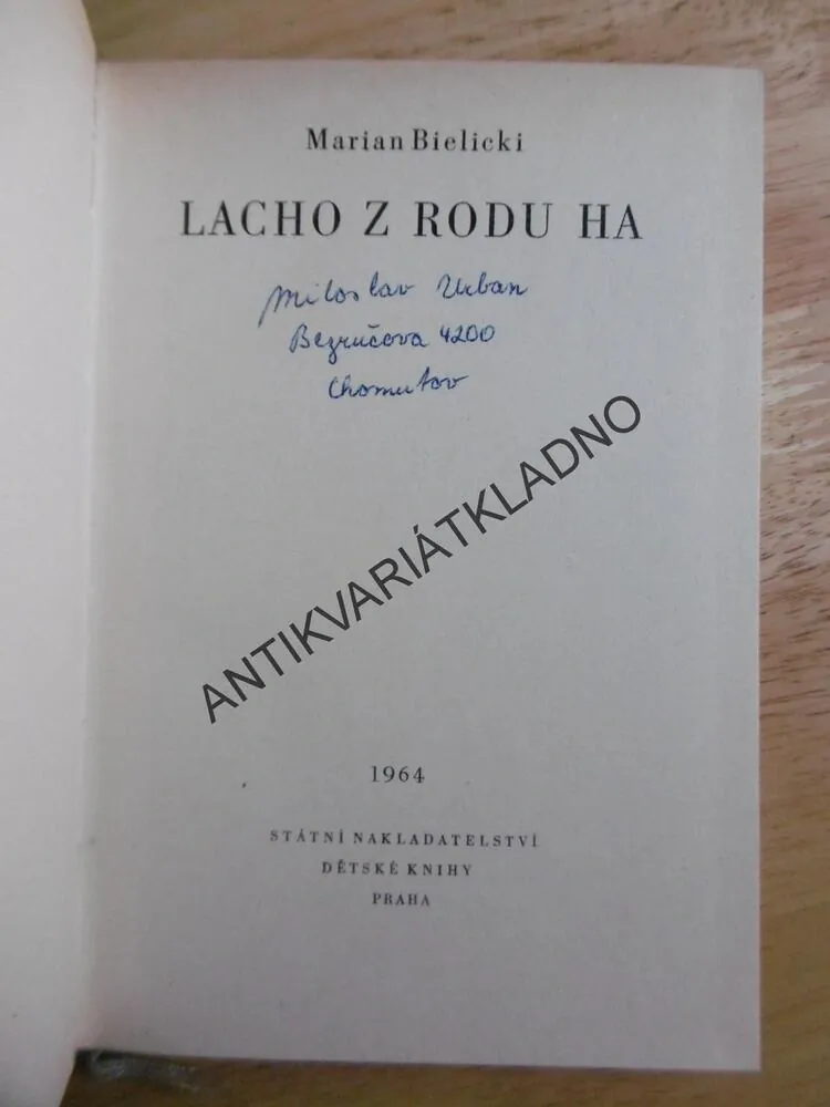 KOD 70 - LACHO Z RODU HA, MARIAN BIELICKI, **an