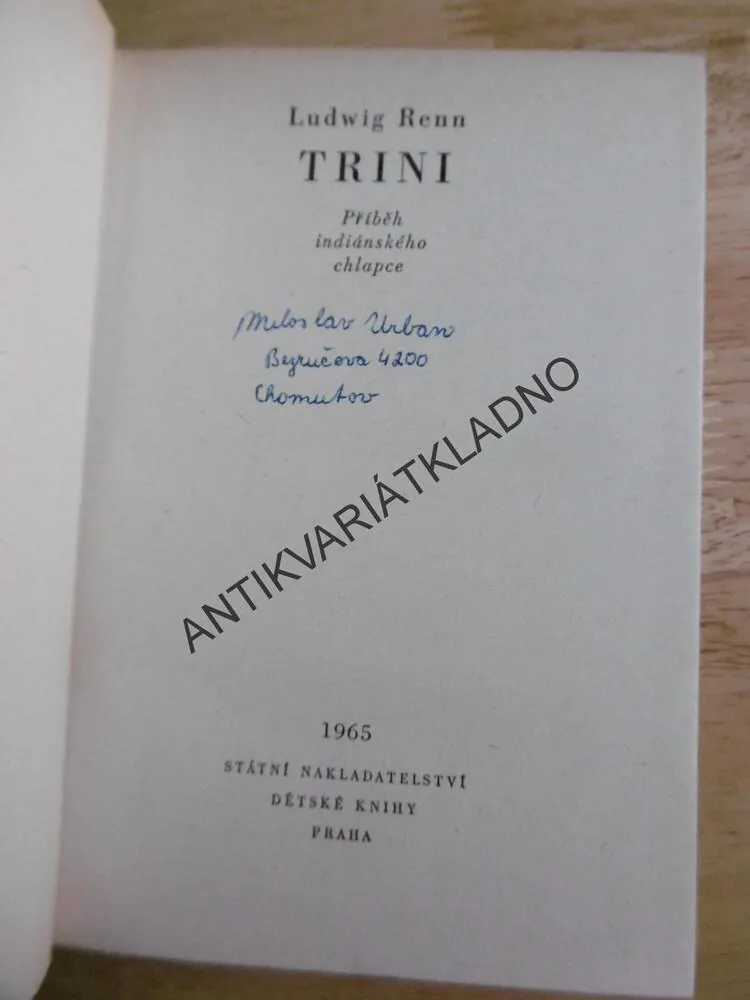 KOD 81 - TRINI, LUDWIG RENN, **an