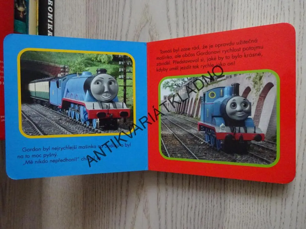 TOMÁŠ A TRYSKOVÝ MOTOR, TOMÁŠ A JEHO PŘÁTELÉ, MAŠINKA, ŽELEZNICE, **an