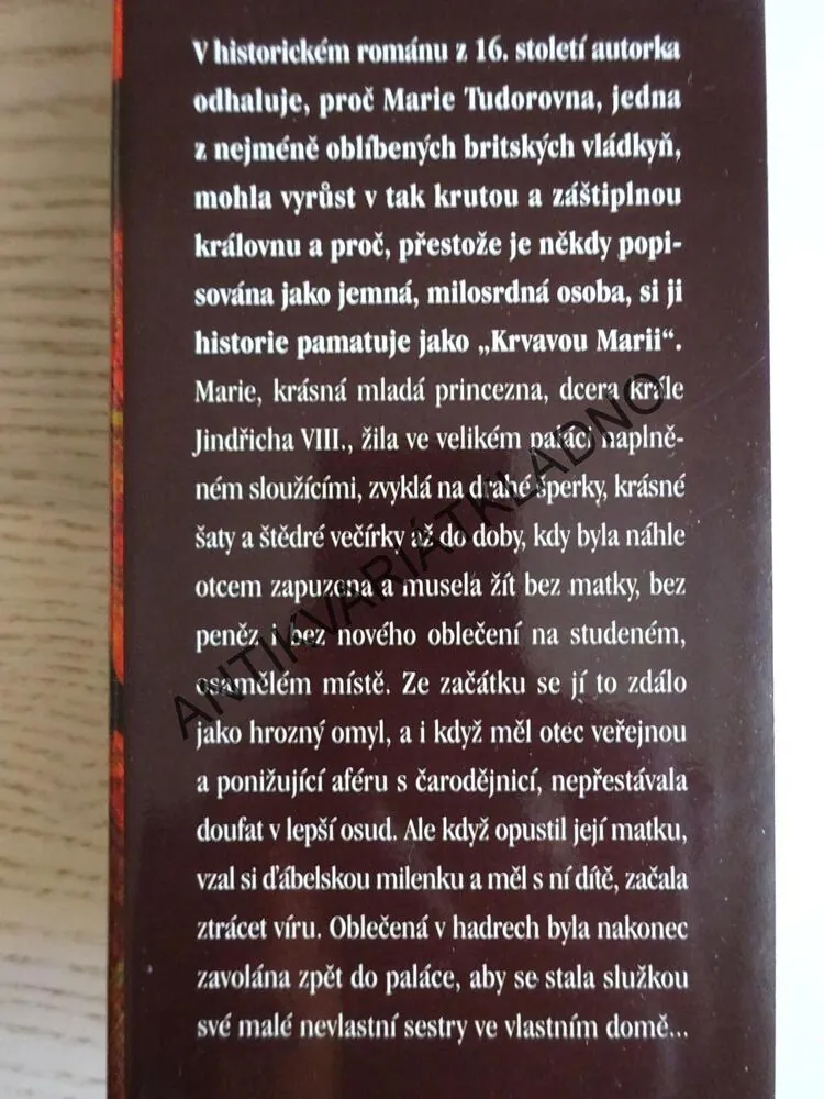 KRVAVÁ MARIE, CAROLYN MEYEROVÁ, **an