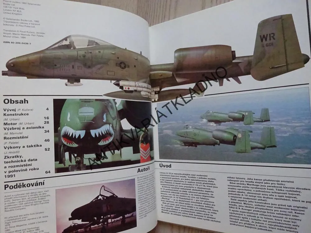 A-10, BOJOVÁ LETADLA, LETECTVÍ, **an