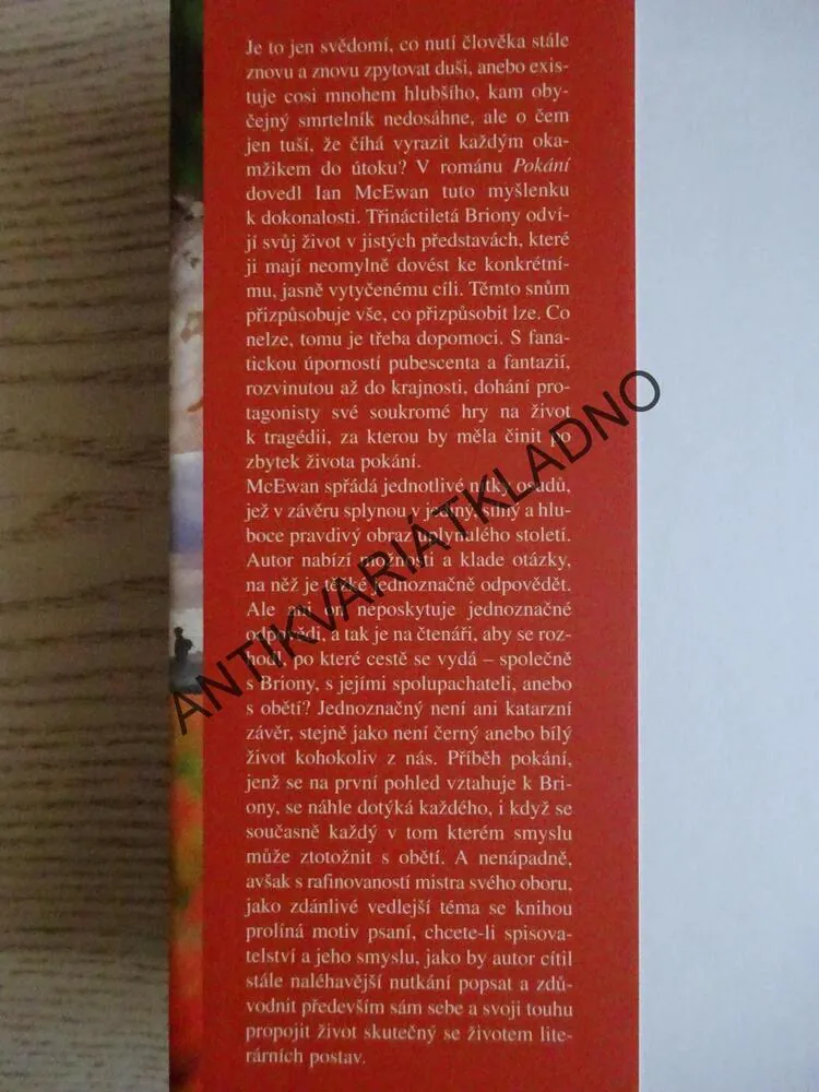 POKÁNÍ, IAN MCEWAN, **an