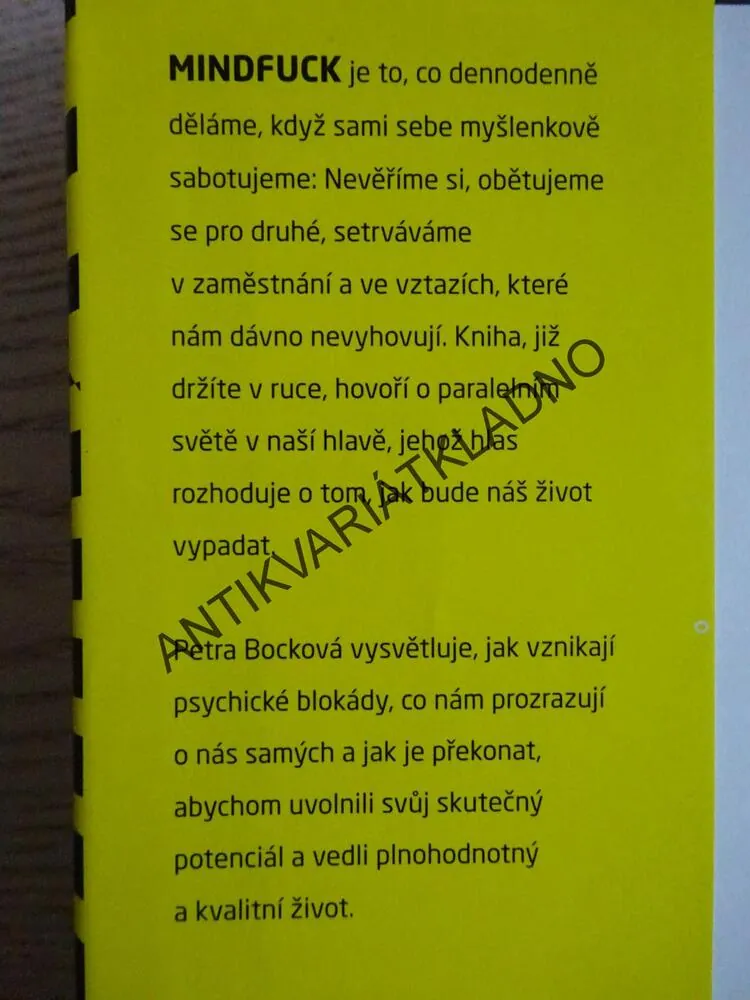 MIND FUCK, BOCKOVÁ, **an