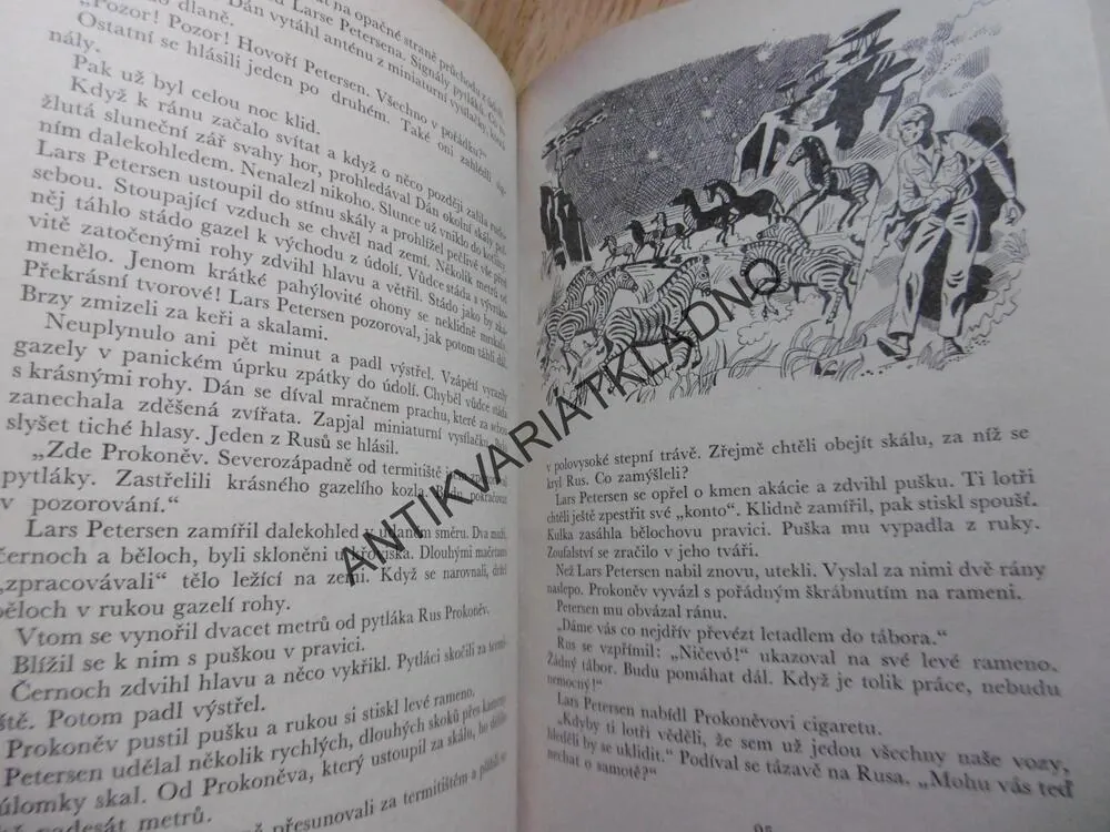 KOD 133 -NOVOU ZEMI PRO DIVOKÁ ZVÍŘATA, EBERHARD HIOB, JELÍNEK,** an