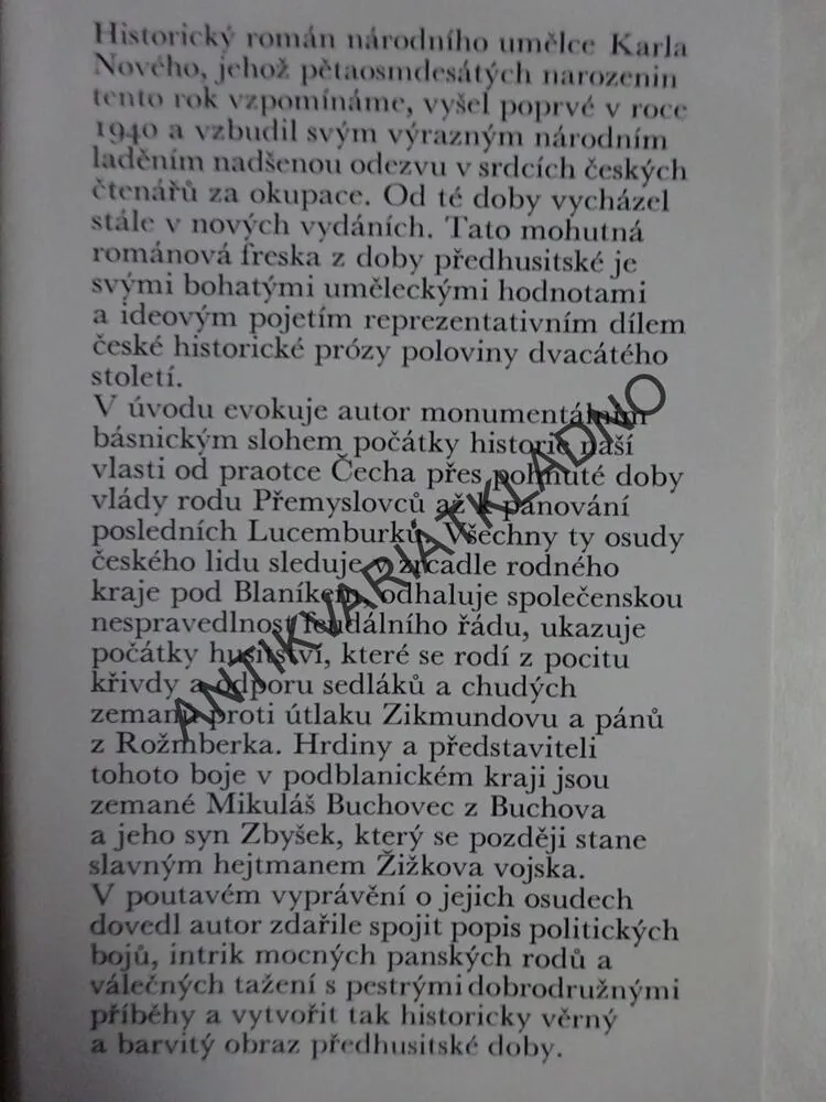 RYTÍŘI A LAPKOVÉ, KAREL NOVÝ, **an