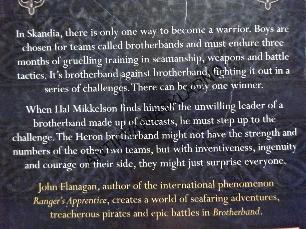 BROTHERBAND, THE OUTCASTS, JOHN FLANAGAN, **an