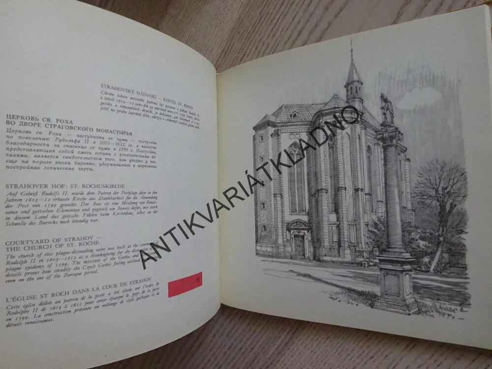 POKLADY PRAŽSKÉ ARCHITEKTURY, BOHUMÍR KOZÁK, **an