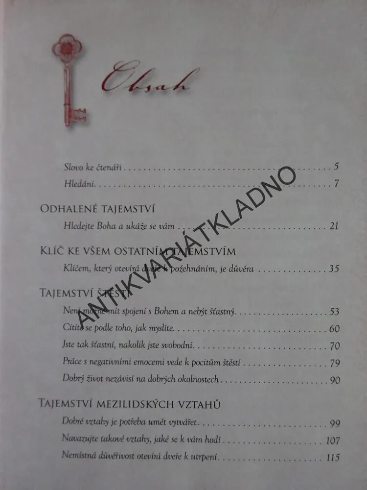 TAJEMSTVÍ BOŽÍCH VĚCÍ, HENRY CLOUD, **an
