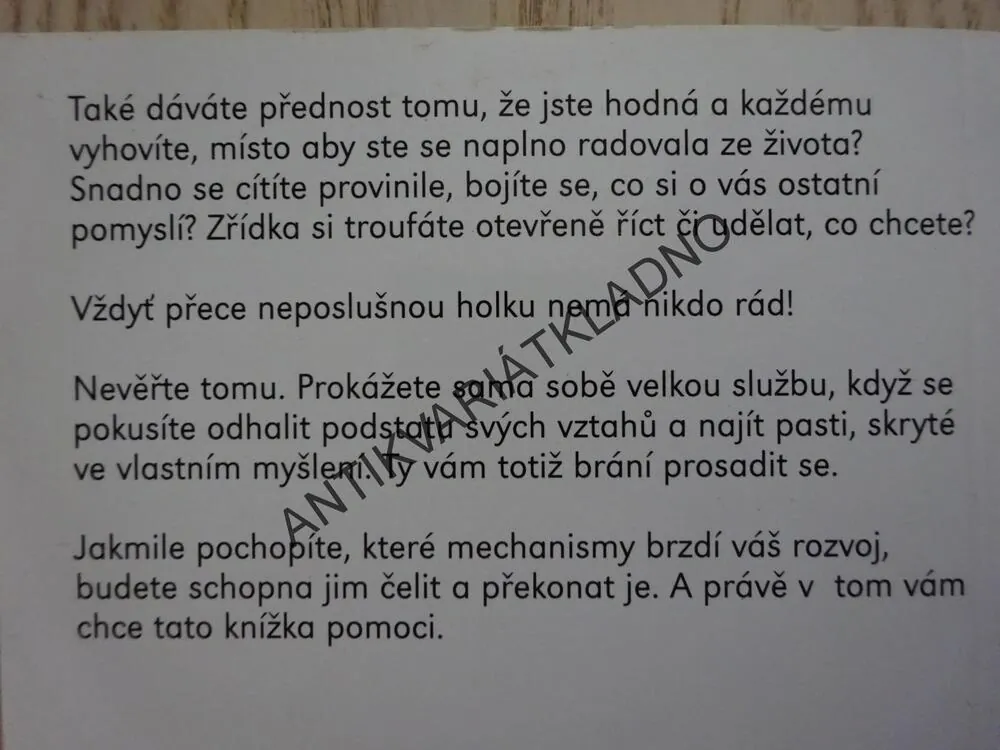 HODNÉ HOLKY SE DOSTANOU DO NEBE, ZLOBIVÉ KAM CHTĚJÍ, UTE EHRHARDTOVÁ, **an