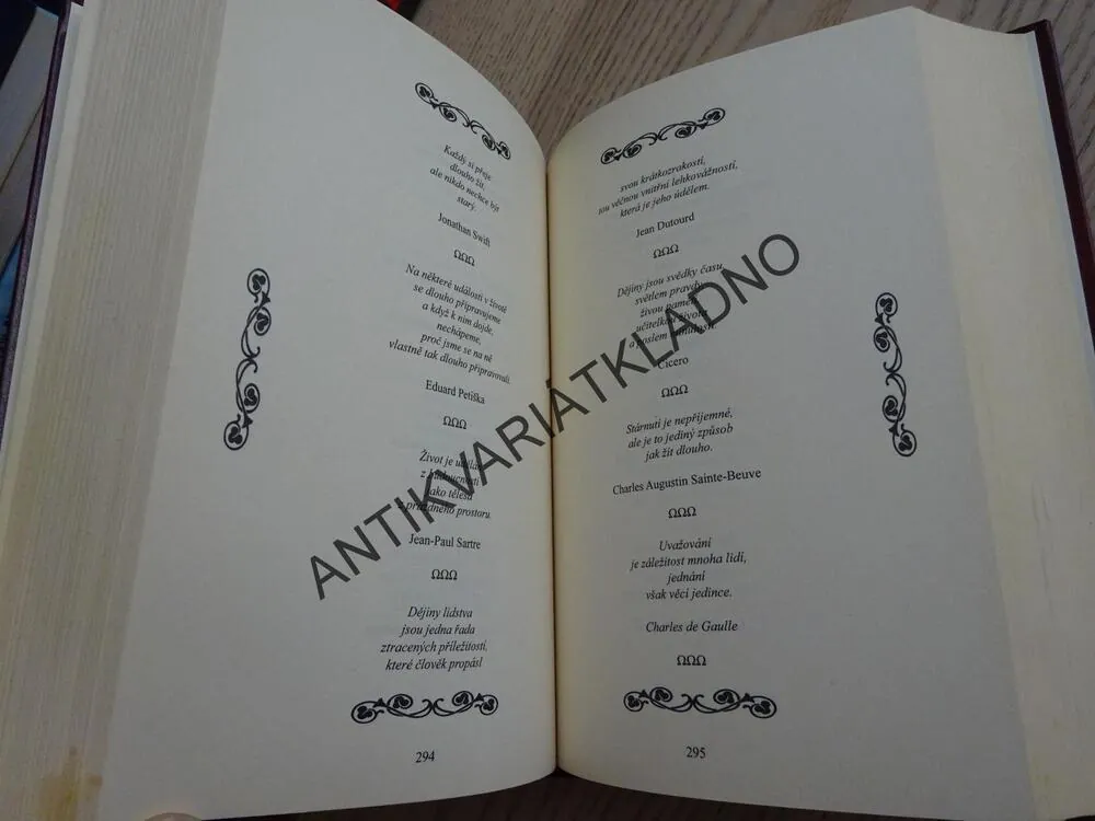 VELKÁ KNIHA CITÁTŮ, **an