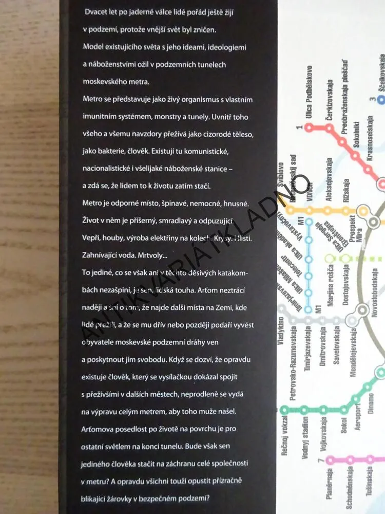 METRO 2035, DMITRY GLUKHOVSKY, APOKALYPTICKÝ BESTSELLER **an