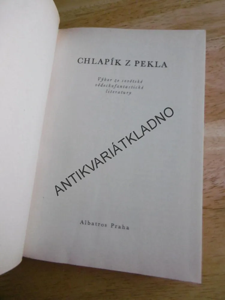 KOD 168 -CHLAPÍK Z PEKLA, VÝBĚR ZE SCIFI ZE SSSR, **an