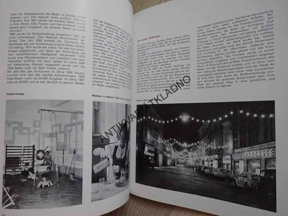 100 JAHRE SPARKASSE IN BADEN, ČESKÁ SPOŘITELNA, **an