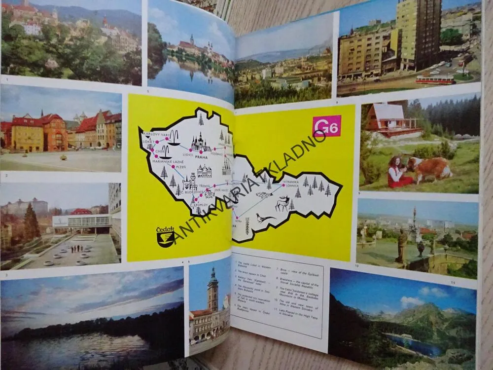 WELCOME TO CZECHOSLOVAKIA, TURISTICKÝ PROSPEKT O ČESKOSLOVENSKU, **an