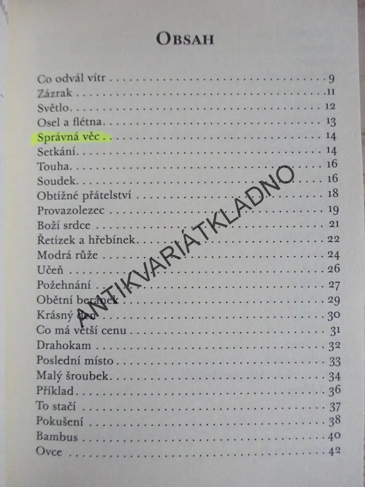 DALŠÍ PŘÍBĚHY PRO POTĚCHU DUŠE, BRUNO FERRERO, **an