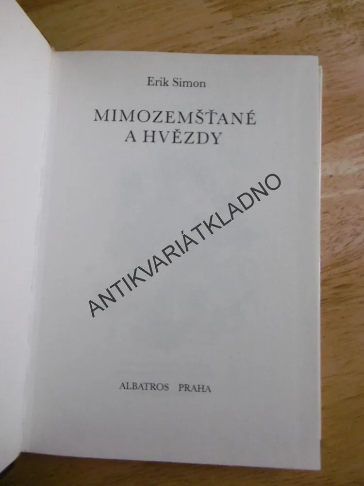 KOD 191 - MIMOZEMŠŤANÉ A HVĚZDY, ERIC SIMON