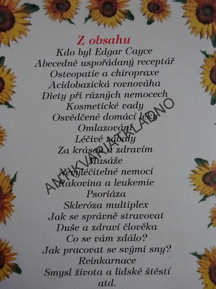 100 + 1 RECEPTŮ PRO ZDRAVÍ A KRÁSU, EDGAR CAYCE, **an