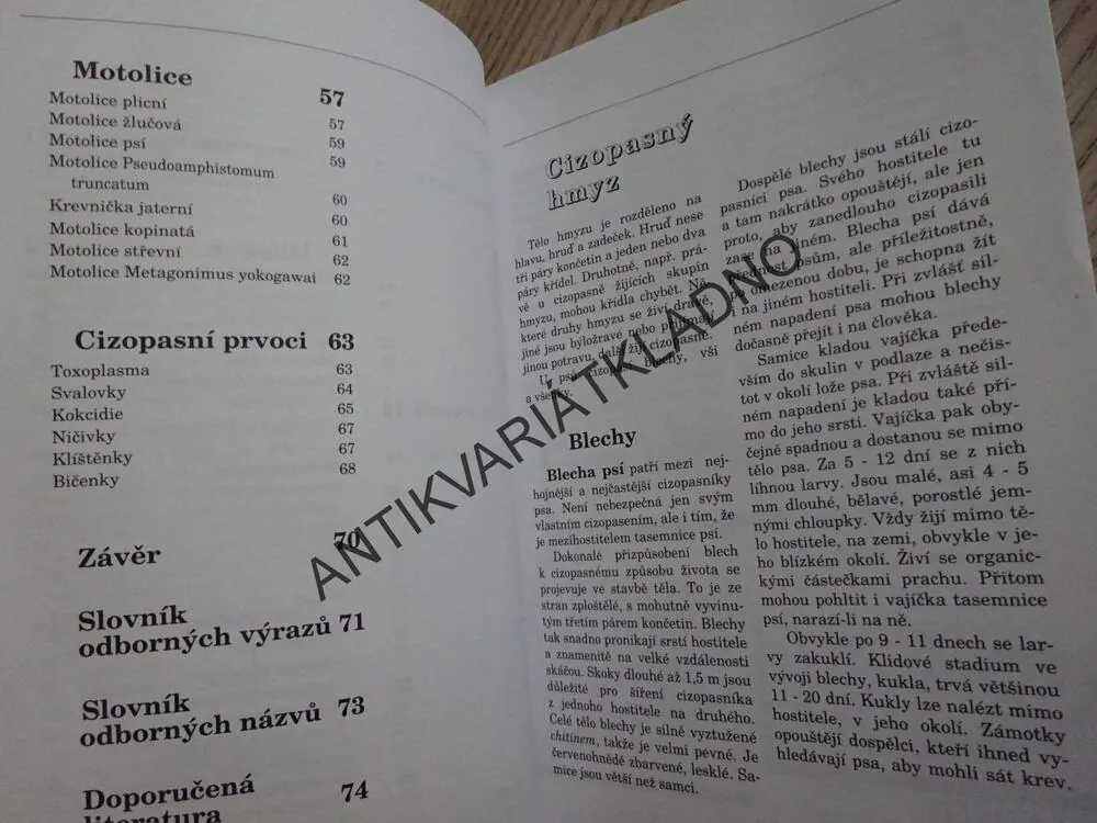 NEMÁ VÁŠ PES CIZOPASNÍKY?, IVAN STUCHLÝ, **an