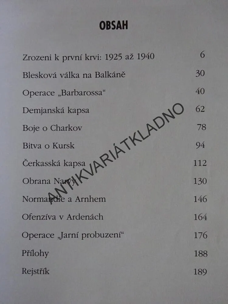 SS: KRVÍ NASÁKLÁ ZEM, GORDON WILLIAMSON, **an
