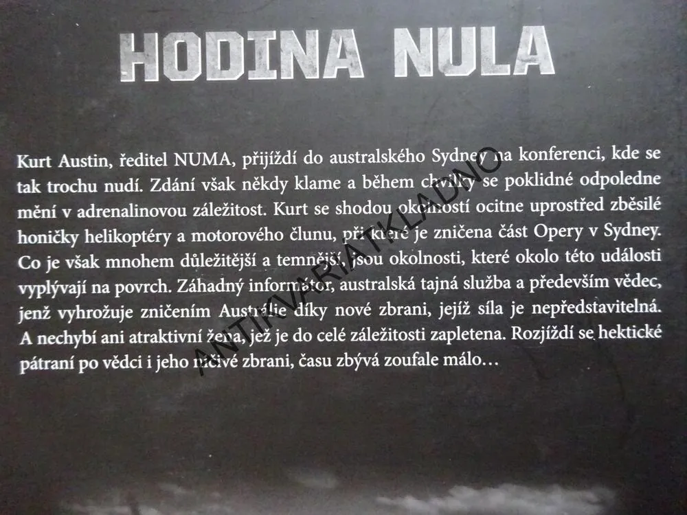 HODINA NULA, CLIVE CUSSLER, GRAHAM BROWN, **an