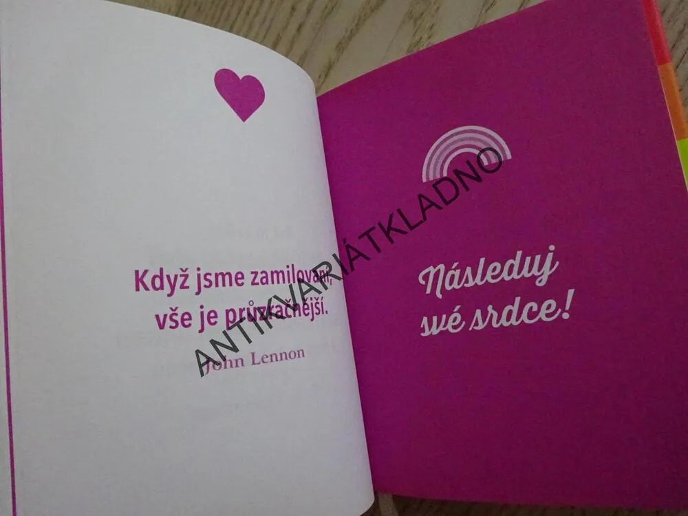 LÁSKA JE VŠE, CO POTŘEBUJEŠ, CITÁTY, **an