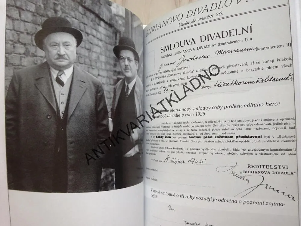 PŘÁTELSTVÍ, KTERÁ NEUMÍRAJÍ, MARIE ROSŮLKOVÁ, JAROSLAV VOJTA, JOSEF GRUSS, JAROSLAV MARVAN, **an