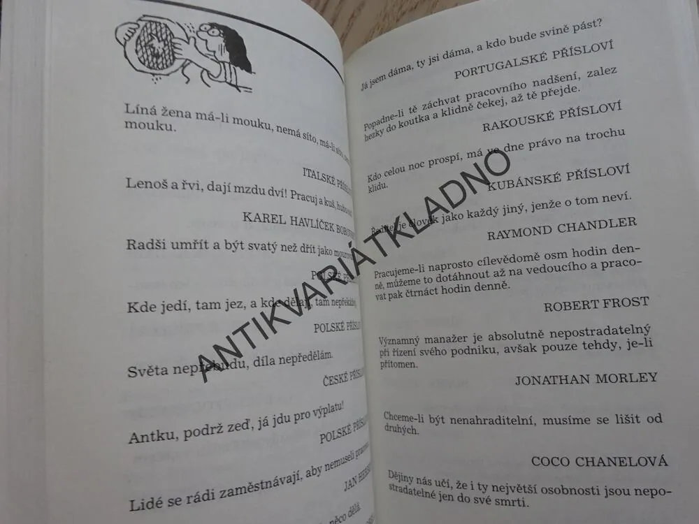 VESELÝ AFORISTIKON, VÁCLAV DUŠEK, **an