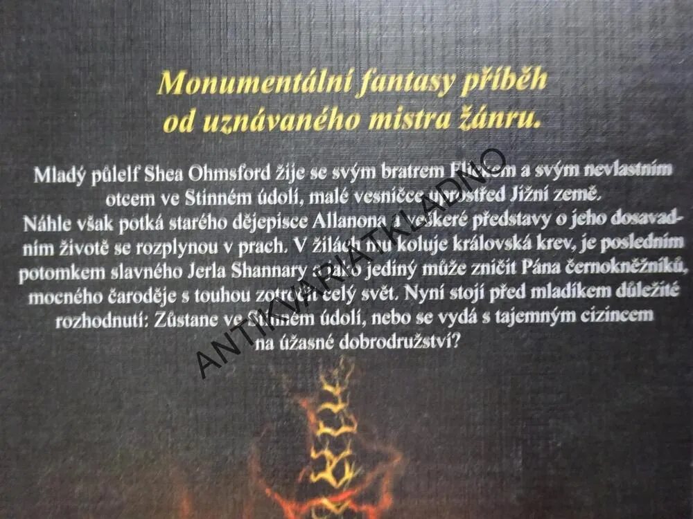 SHANNARŮV MEČ, TERRY BROOKS, **an