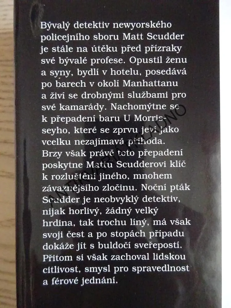 ZAVÍRACÍ HODINA, LAWRENCE BLOCK, **an