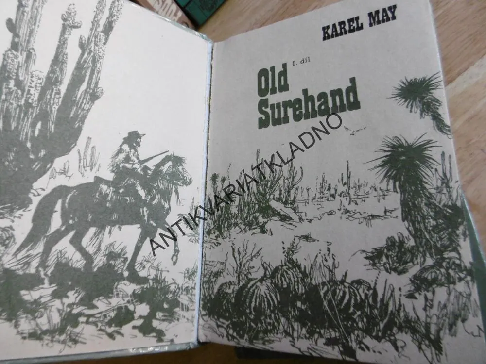 OLD SUREHAND, 1-2, KAREL MAY, GUSTAV KRUM, **an