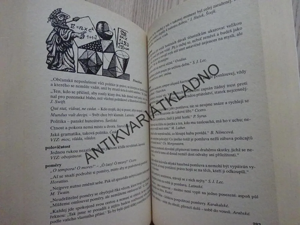 VELKÁ ENCYKLOPEDIE CITÁTŮ A PŘÍSLOVÍ, JIŘÍ PLACHETKA, **an