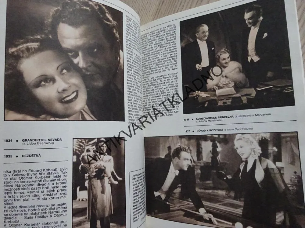 FILMOVÉ PORTRÉTY 1, ČESKOSLOVENSKÝ FILMOVÝ ÚSTAV, **an