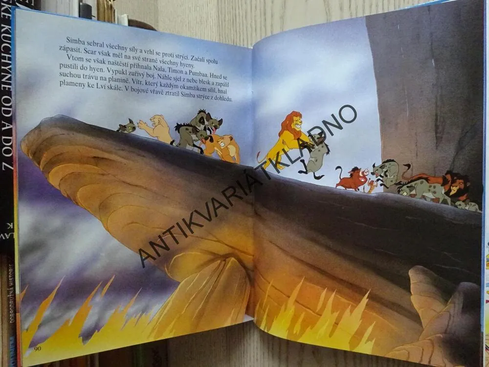 LVÍ KRÁL, WALT DISNEY, **an