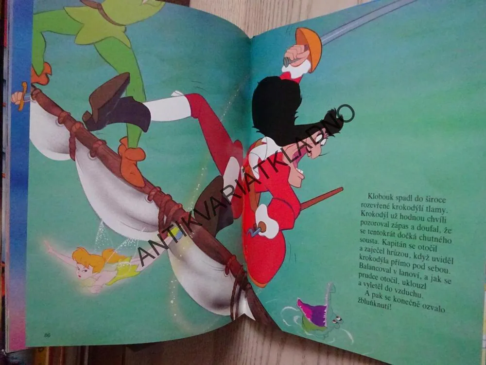 PETR PAN, DISNEY, **an
