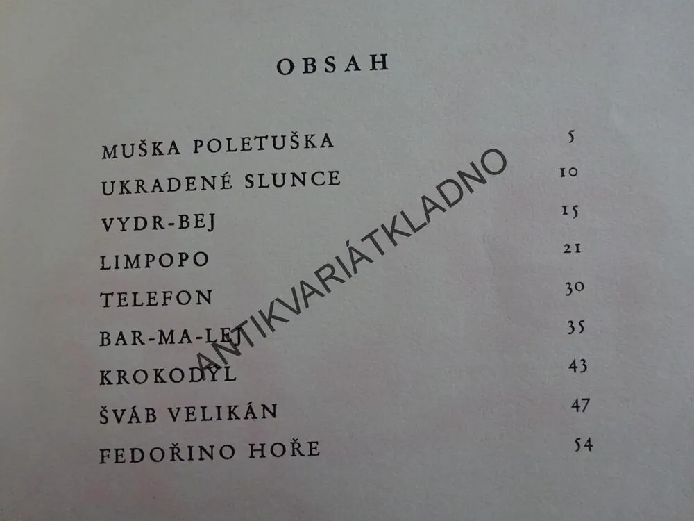 POHÁDKY, KORNĚJ ČUKOVSKIJ, **an
