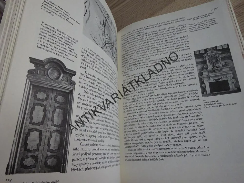 ČERNÍNSKÝ PALÁC V PRAZE, VILÉM LORENC, KAREL TŘÍSKA, **an