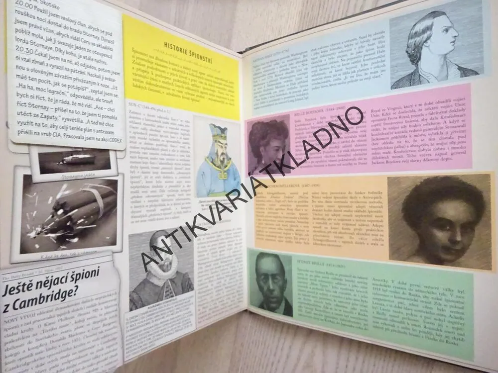 ŠPIONOLOGIE, KOMPLETNÍ KNIHA O ŠPIONÁŽI,**an