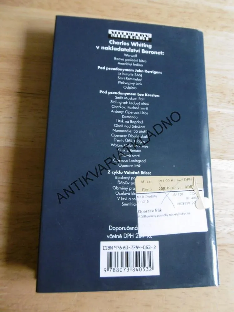 OPERACE IRÁK, LEO KESSLER, **an