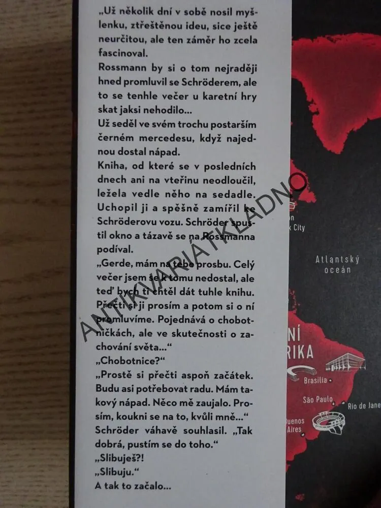 DEVÁTÉ CHAPADLO CHOBOTNICE, DIRK ROSSMANN, **an