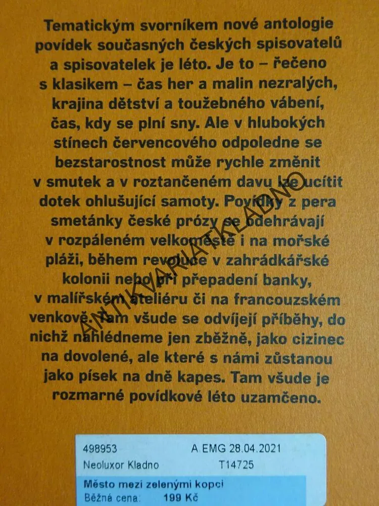 MĚSTO MEZI ZELENÝMI KOPCI, KOLEKTIV AUTORŮ, **an