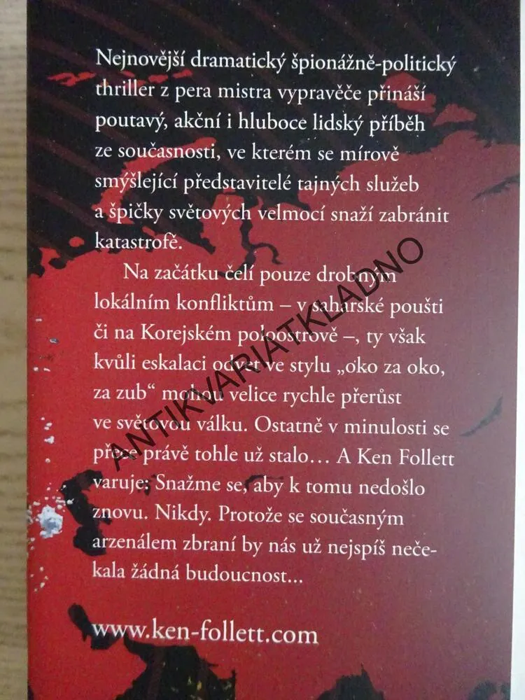NIKDY, KEN FOLLETT, **an
