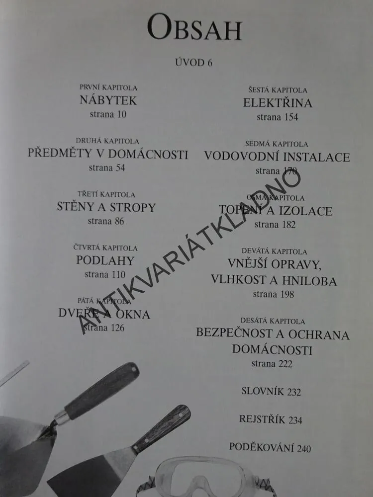 OPRAVY V DOMÁCNOSTI, PRAKTICKÁ ILUSTROVANÁ PŘÍRUČKA, **an