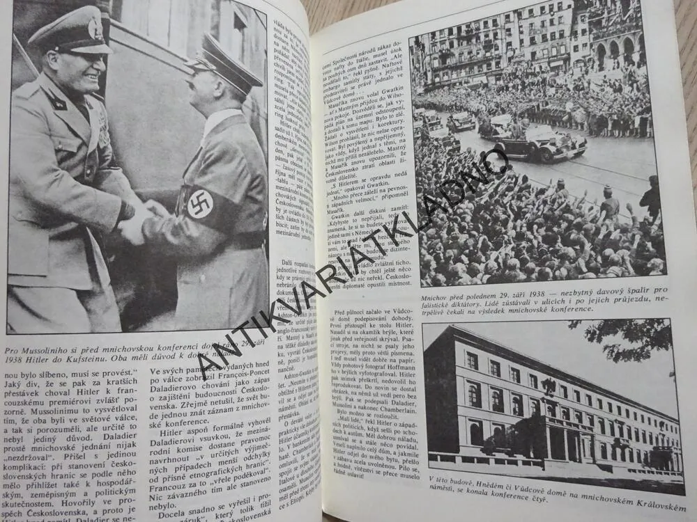 POSLEDNÍ DEN Z DRAMATICKÉHO PODZIMU ROKU 1938, SLOVO K HISTORII