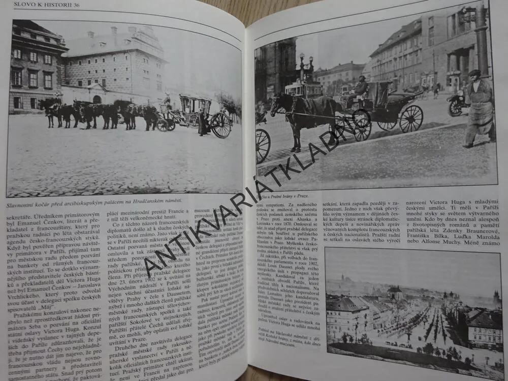 PRAHA - 1900 - PAŘÍŽ, PAVLA HORSKÁ, SLOVO K HISTORII