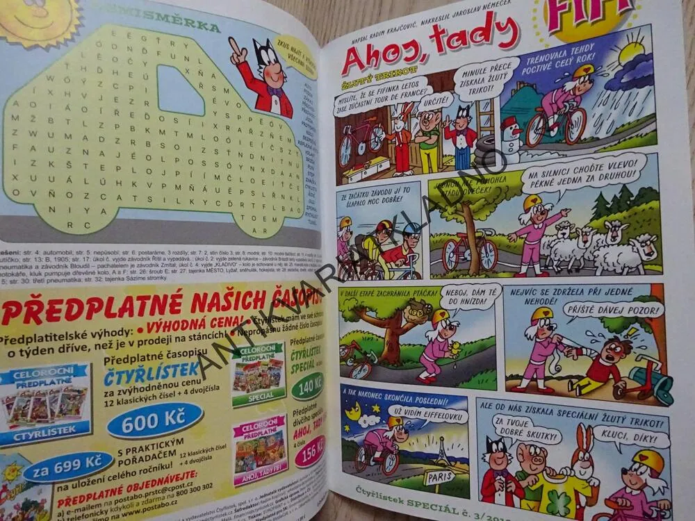 ČTYŘLÍSTEK SPECIÁL, ŠŤASTNOU CESTU!, 2/2019