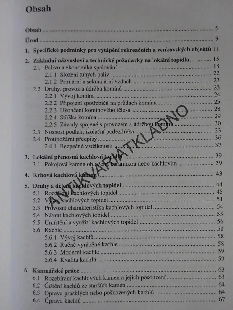 KACHLOVÁ KAMNA, PROFI&HOBBY 85, VÁCLAV VLK, **an